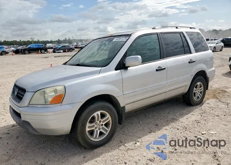 2005 Honda Pilot Exl z USA, uszkodzony, nr VIN 5FNYF18545B035074